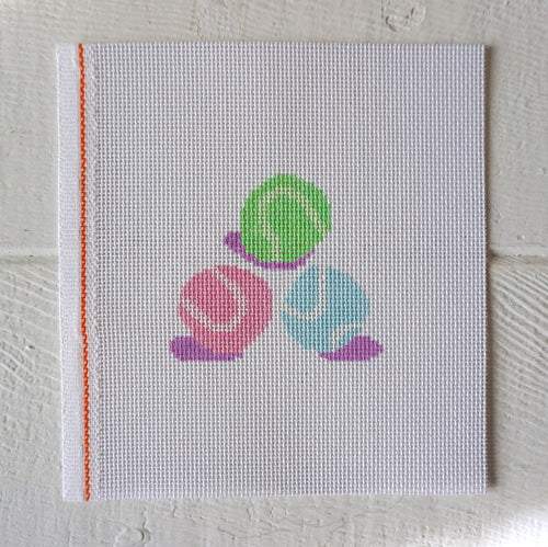 3 Little Tennis Balls