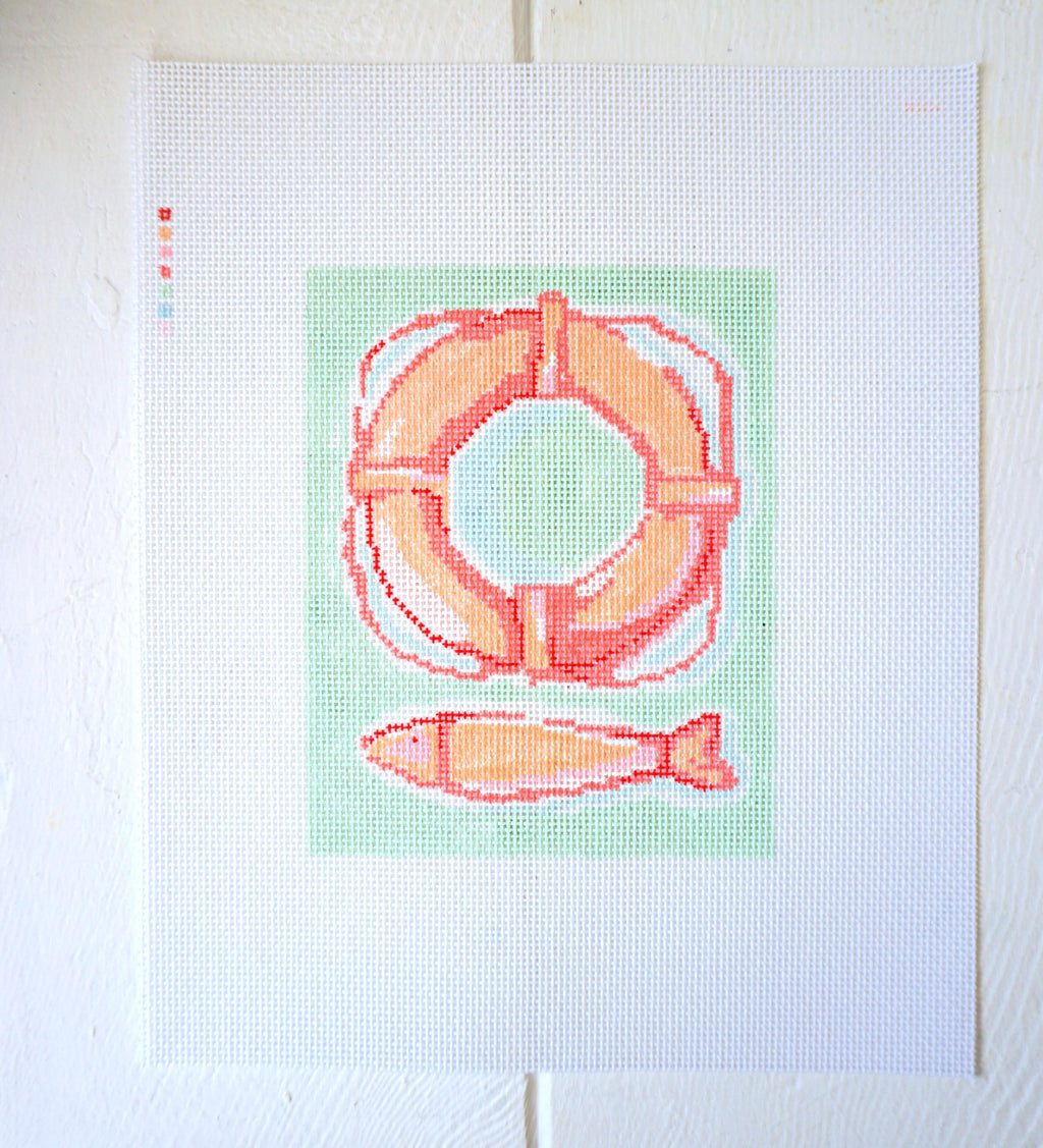 Life Preserver & Fish