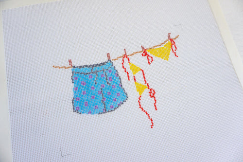 Bikinis On a Line