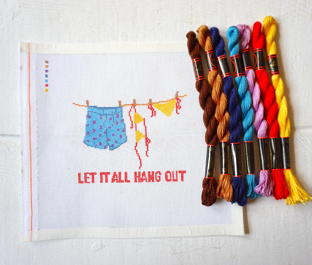 Bikinis On a Line - "Let it All Hang Out"