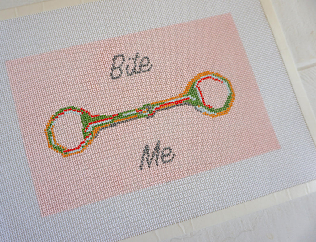 Pink Horse Bit "Bite Me"