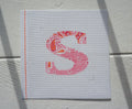 Bandana Alphabet Single Letter