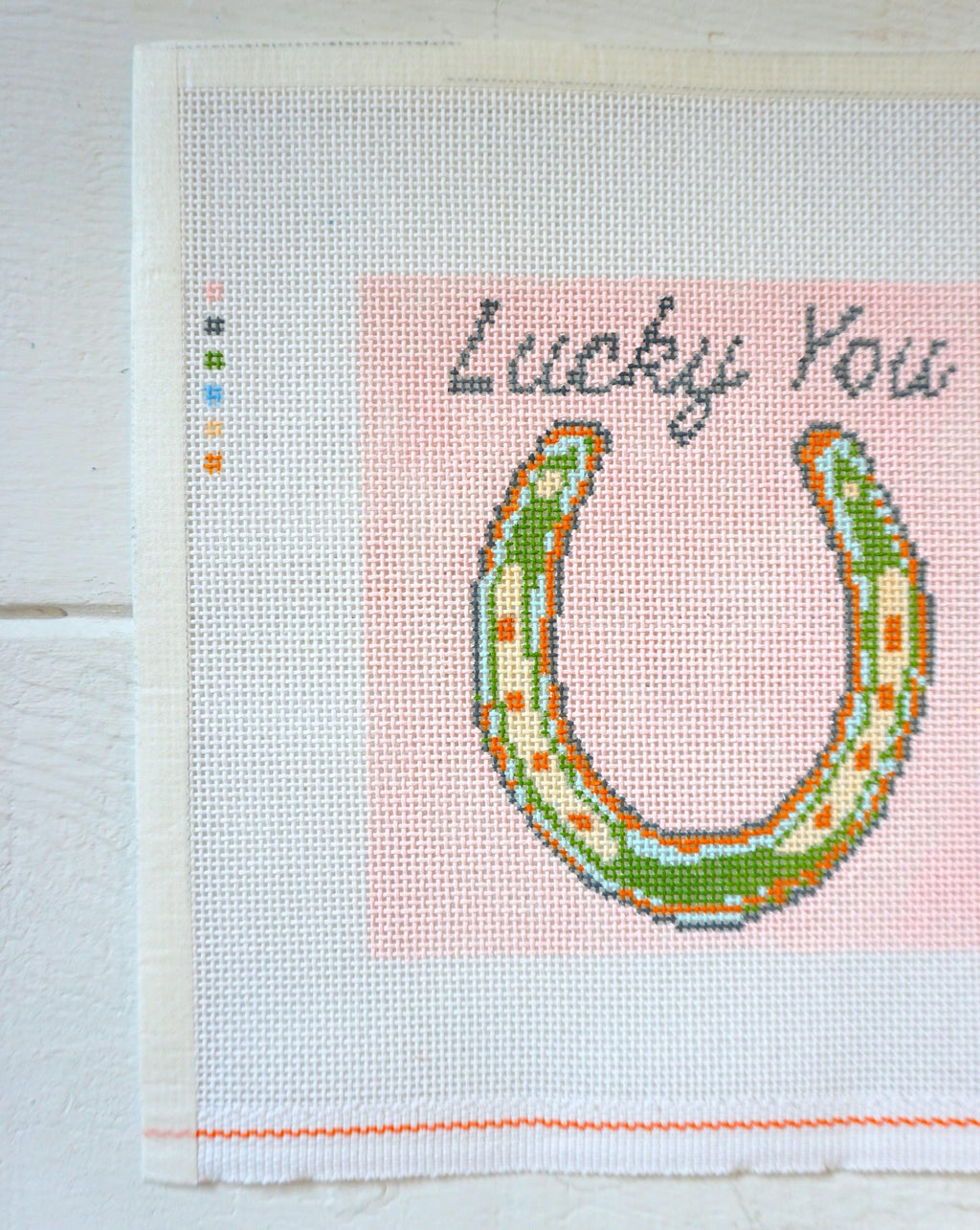 Set of 2 Horse Shoes "Lucky You"