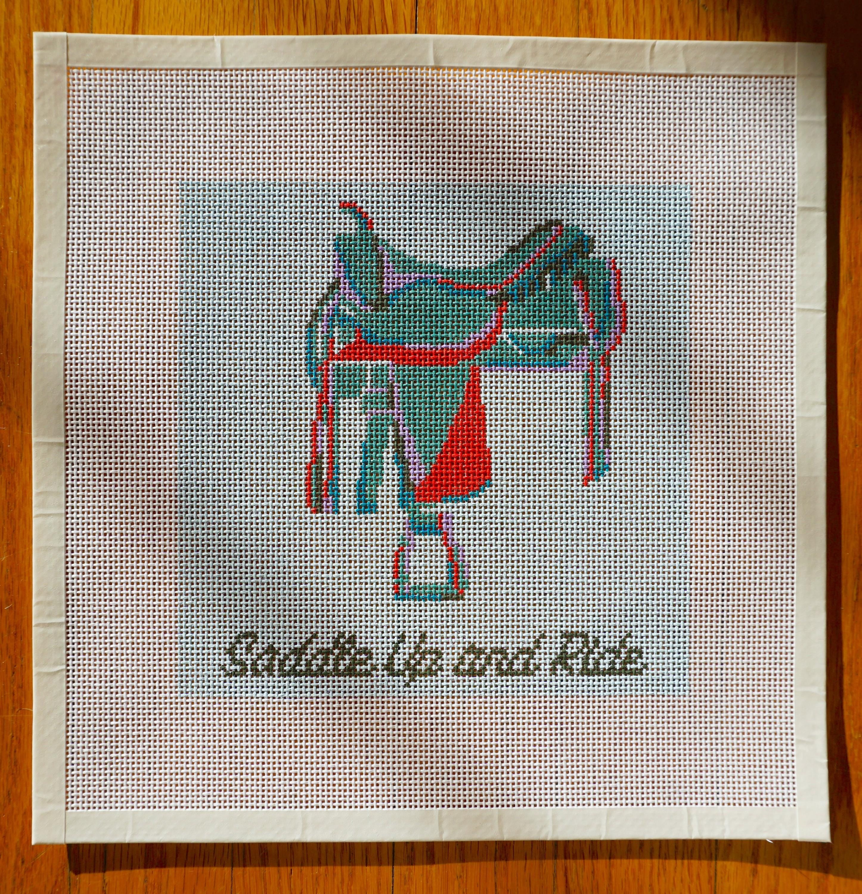 Western Saddle "Saddle Up and Ride"