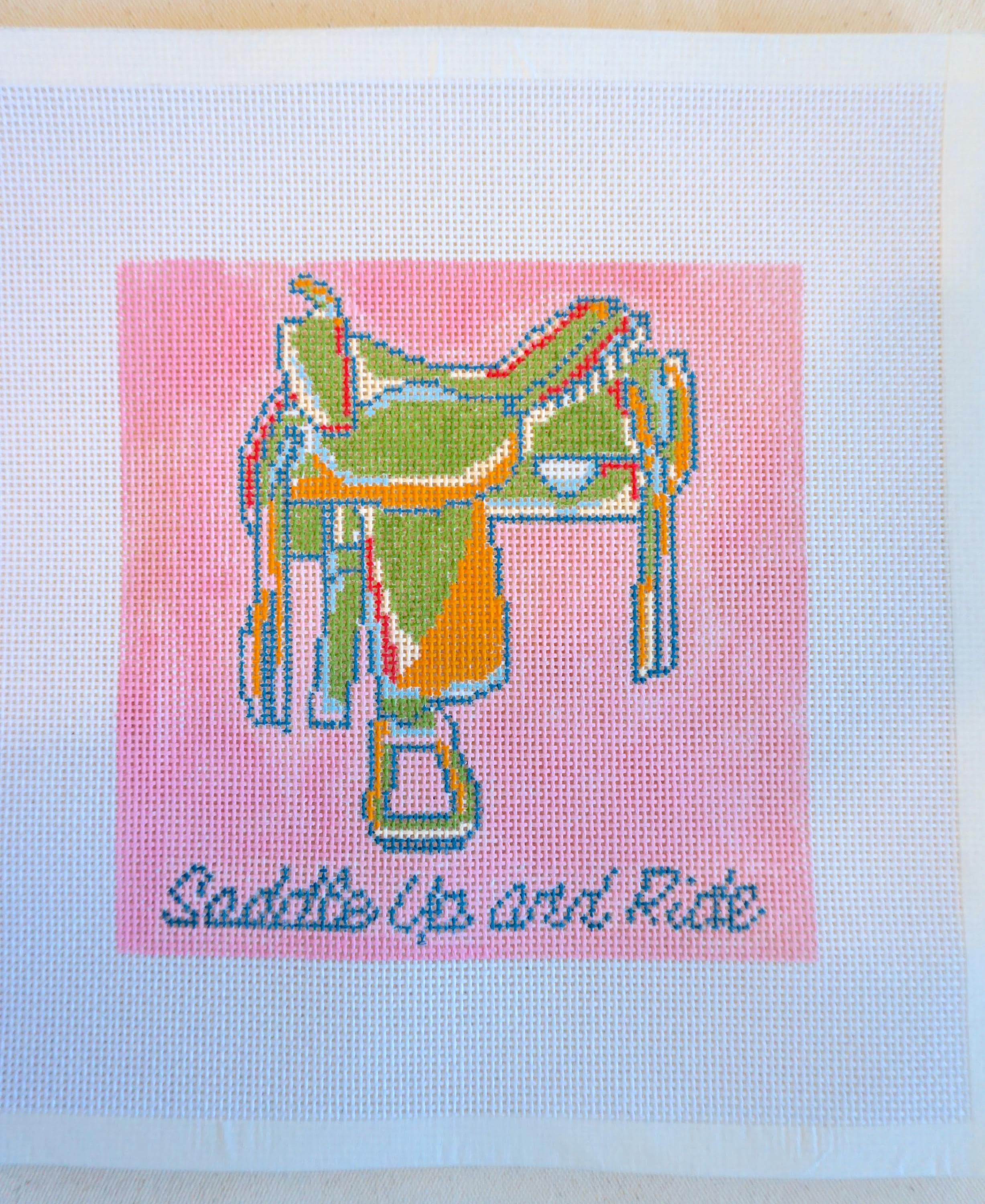 Western Saddle "Saddle Up and Ride"