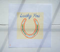 Yellow Horse Shoe "Lucky You"
