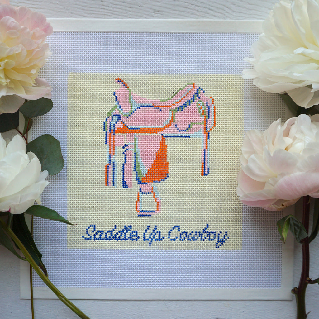 Western Saddle "Saddle Up Cowboy"