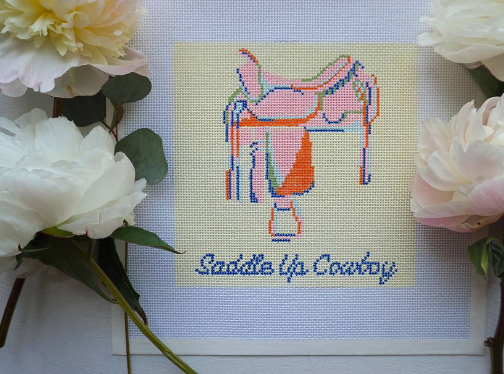 Western Saddle "Saddle Up Cowboy"