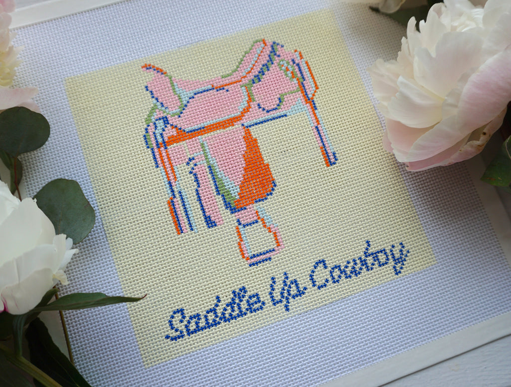 Western Saddle "Saddle Up Cowboy"