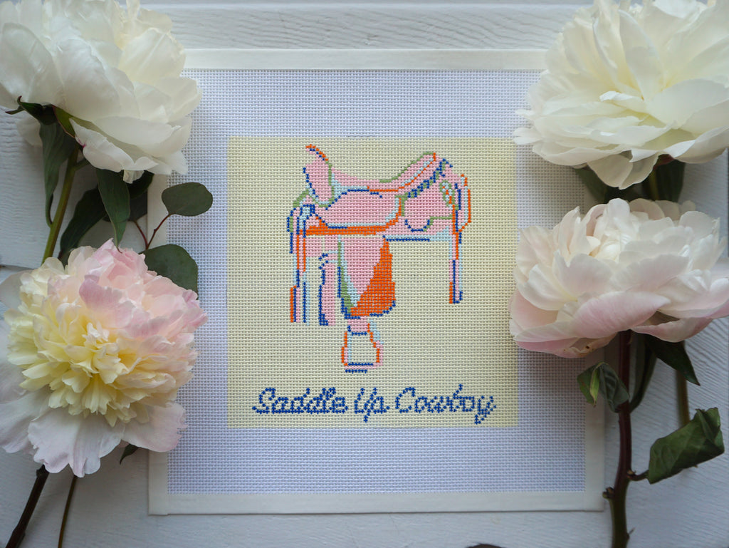 Western Saddle "Saddle Up Cowboy"