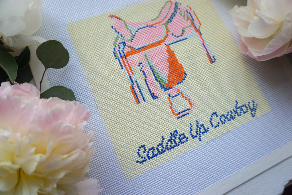 Western Saddle "Saddle Up Cowboy"