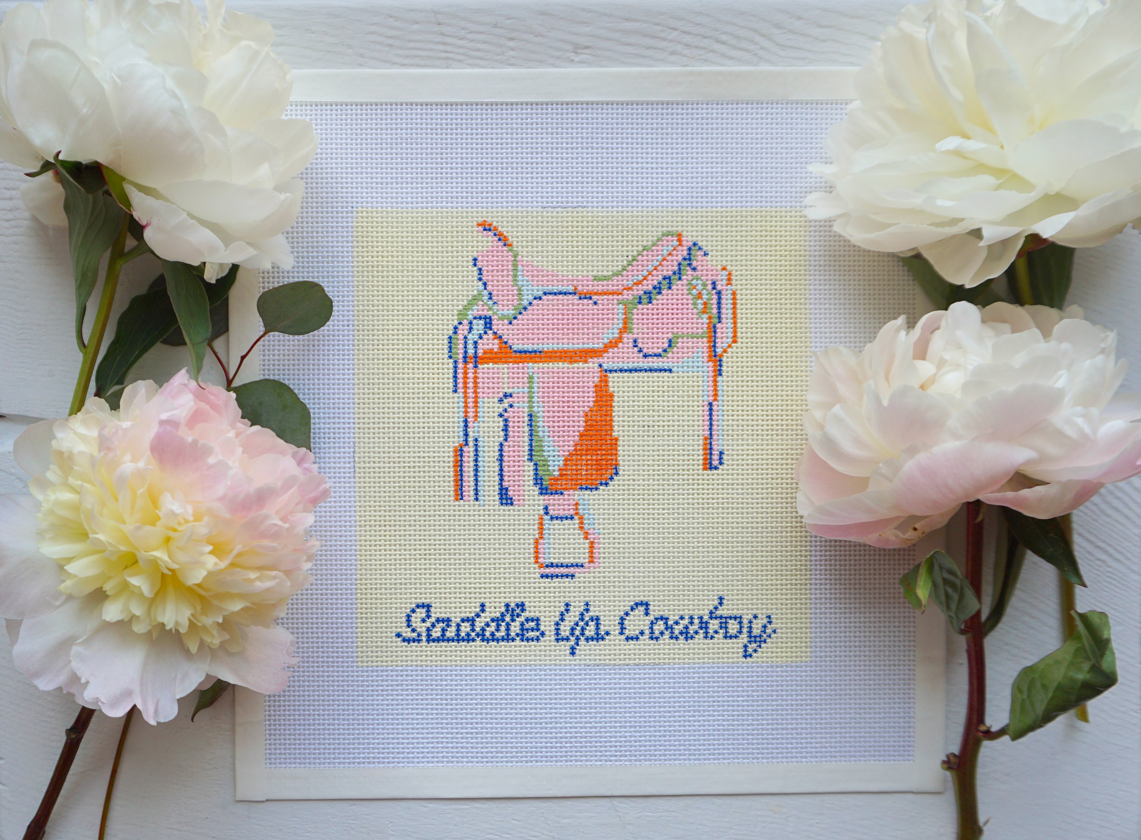 Western Saddle "Saddle Up Cowboy"