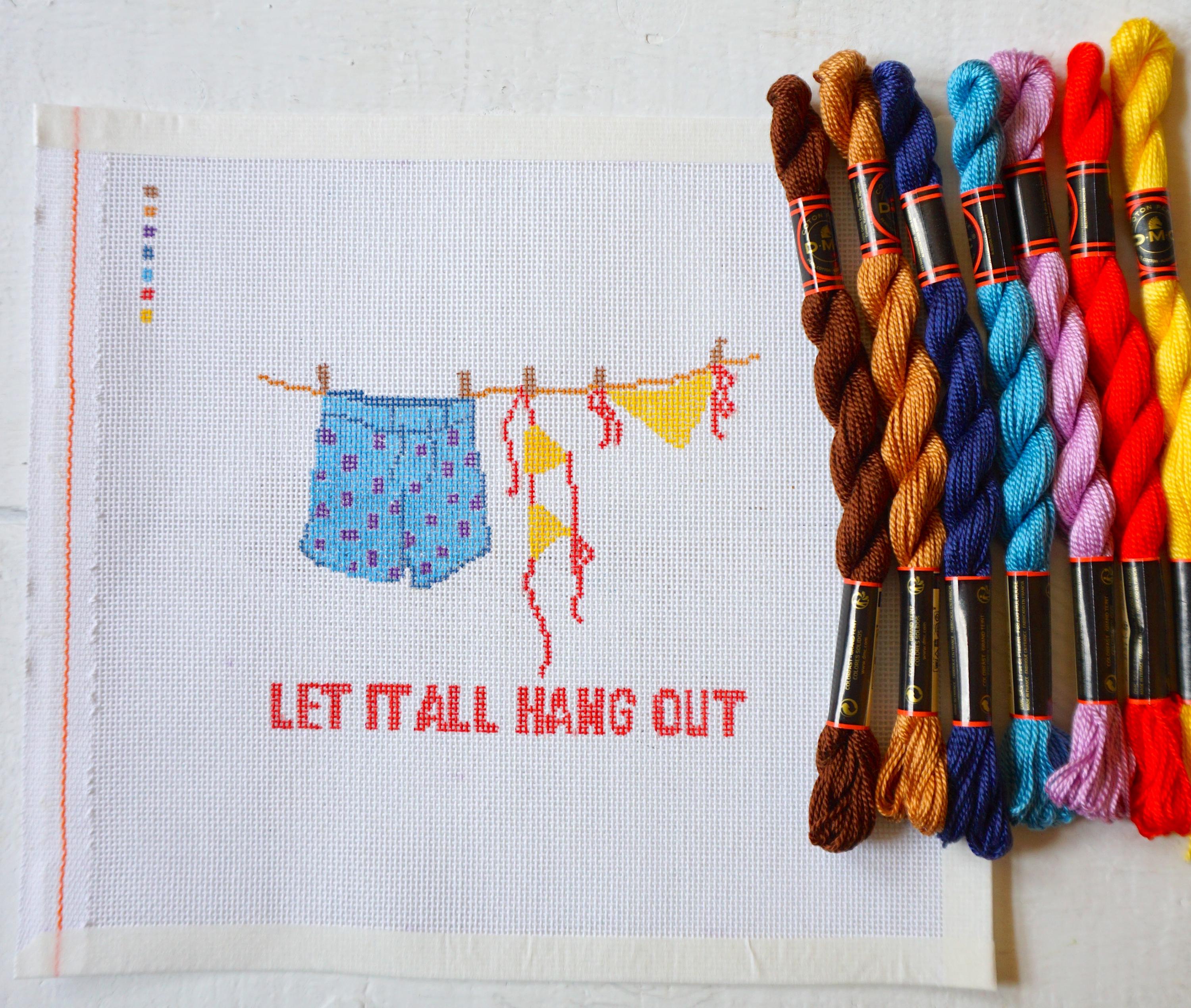 Bikinis On a Line - "Let it All Hang Out"