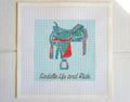 Western Saddle "Saddle Up and Ride"