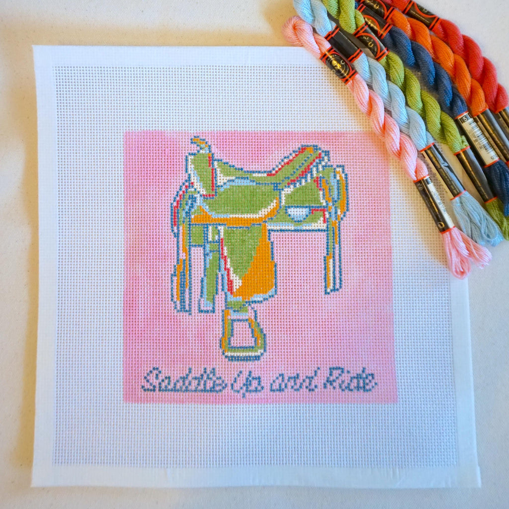 Western Saddle "Saddle Up and Ride"