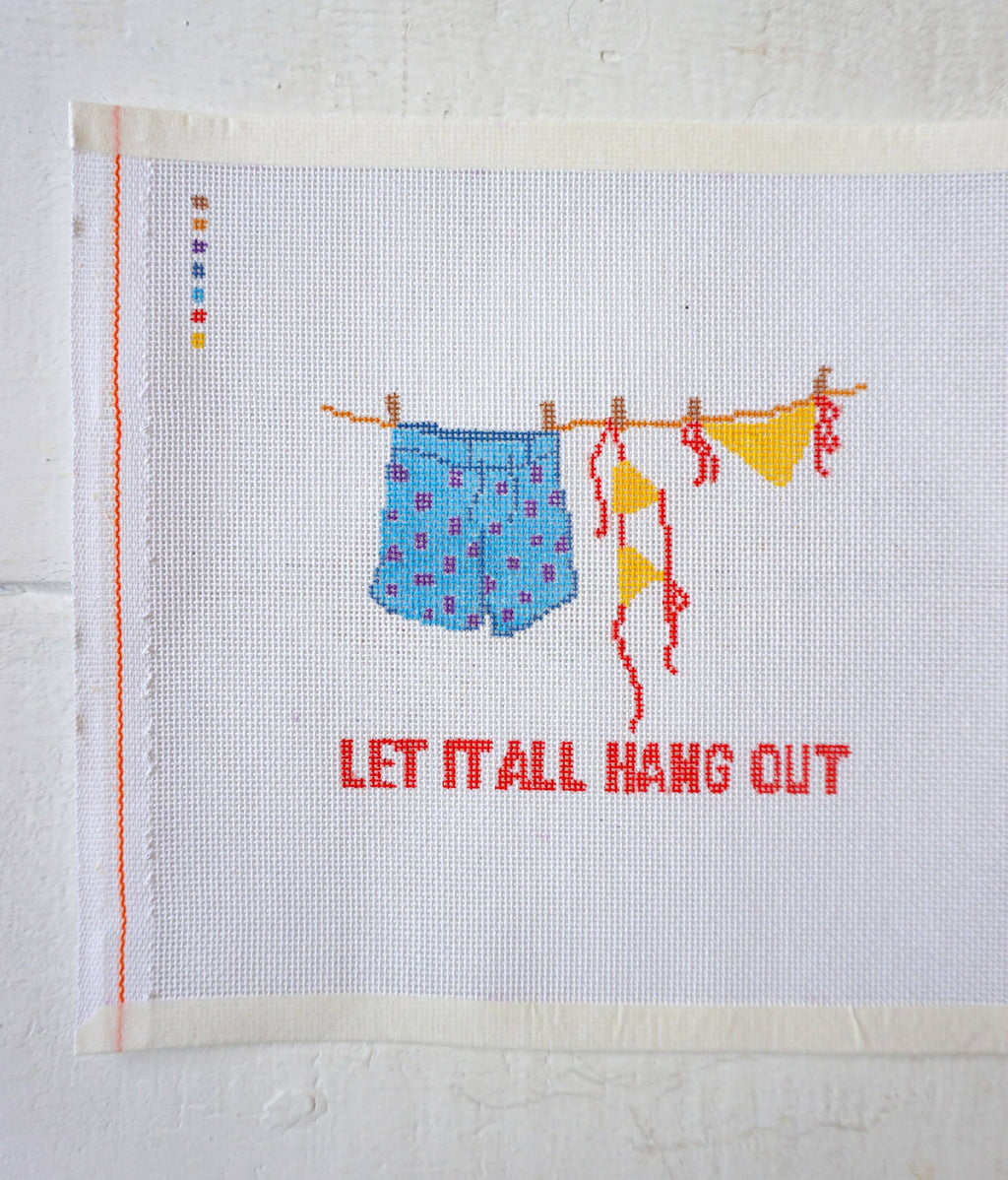 Bikinis On a Line - "Let it All Hang Out"