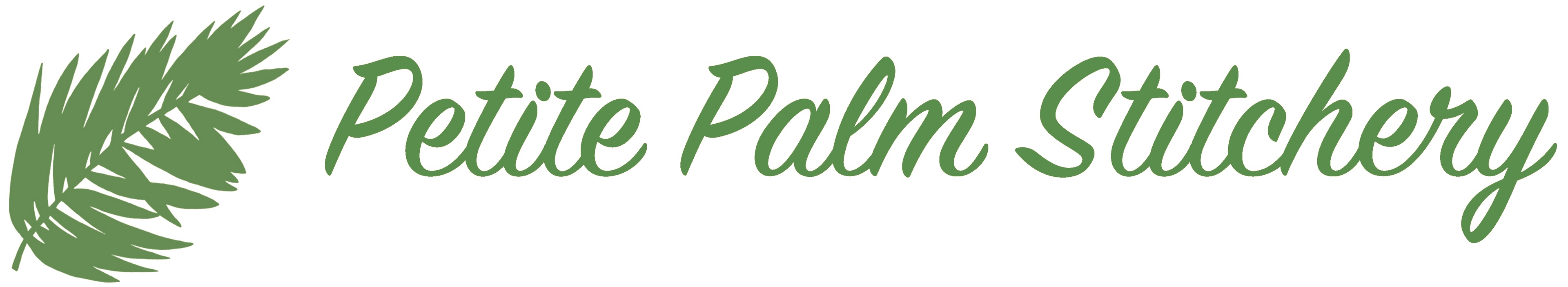 Petite Palm Stitchery